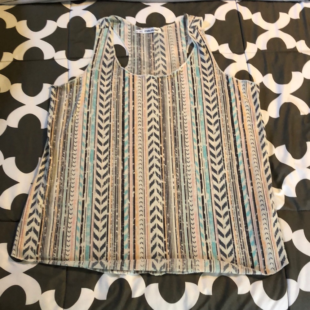 Racer back tank top